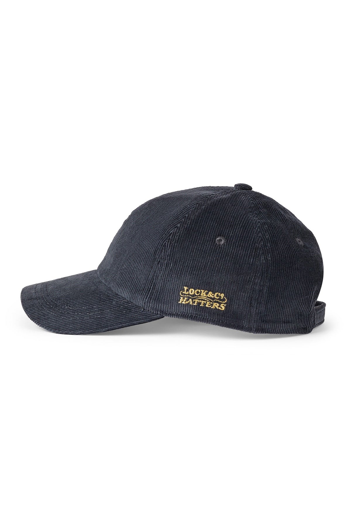 ADJUSTABLE GREY CORDUROY BASEBALL CAP