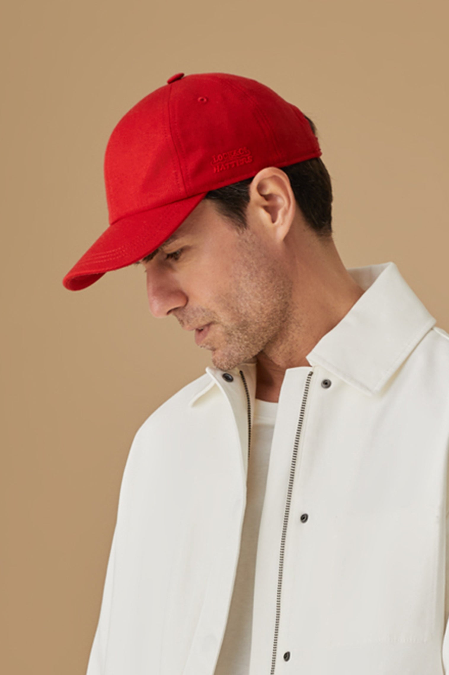 Adjustable Red Baseball Cap - Products - Lock & Co. Hatters London UK