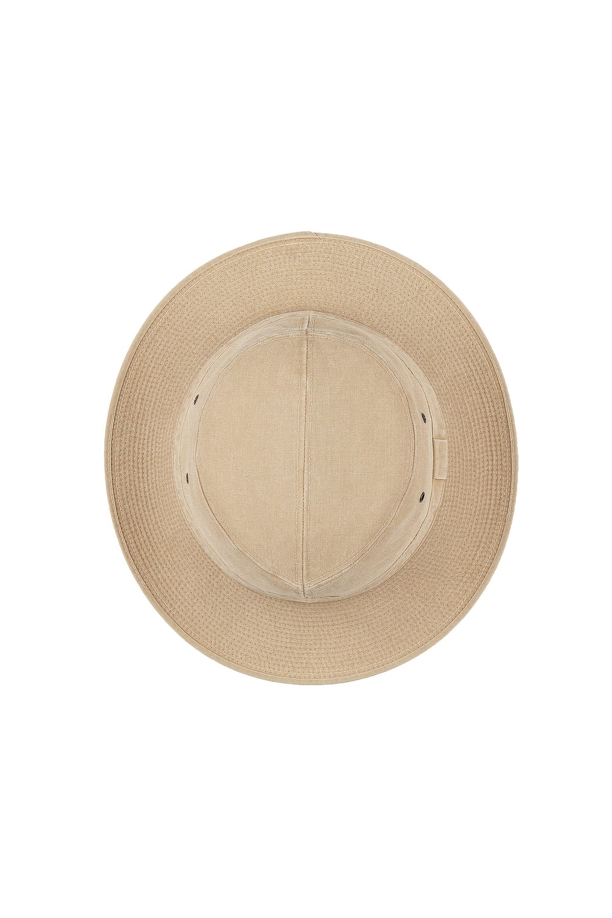 BEIGE ROLLABLE COTTON BUCKET SUN HAT - Lock & Co. Hatters London UK