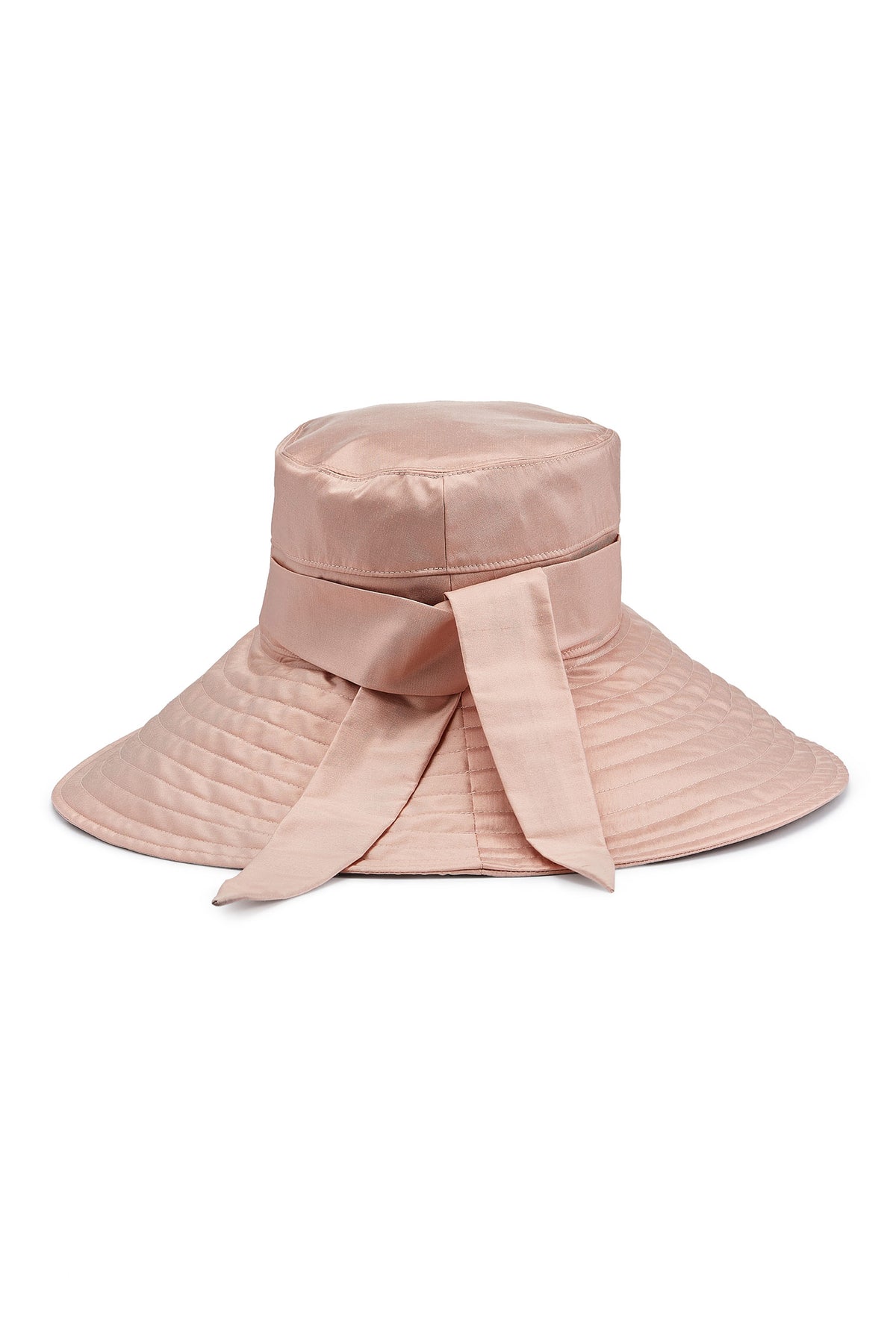 PINK SILK BUCKET SUN HAT - Lock & Co. Hatters London UK
