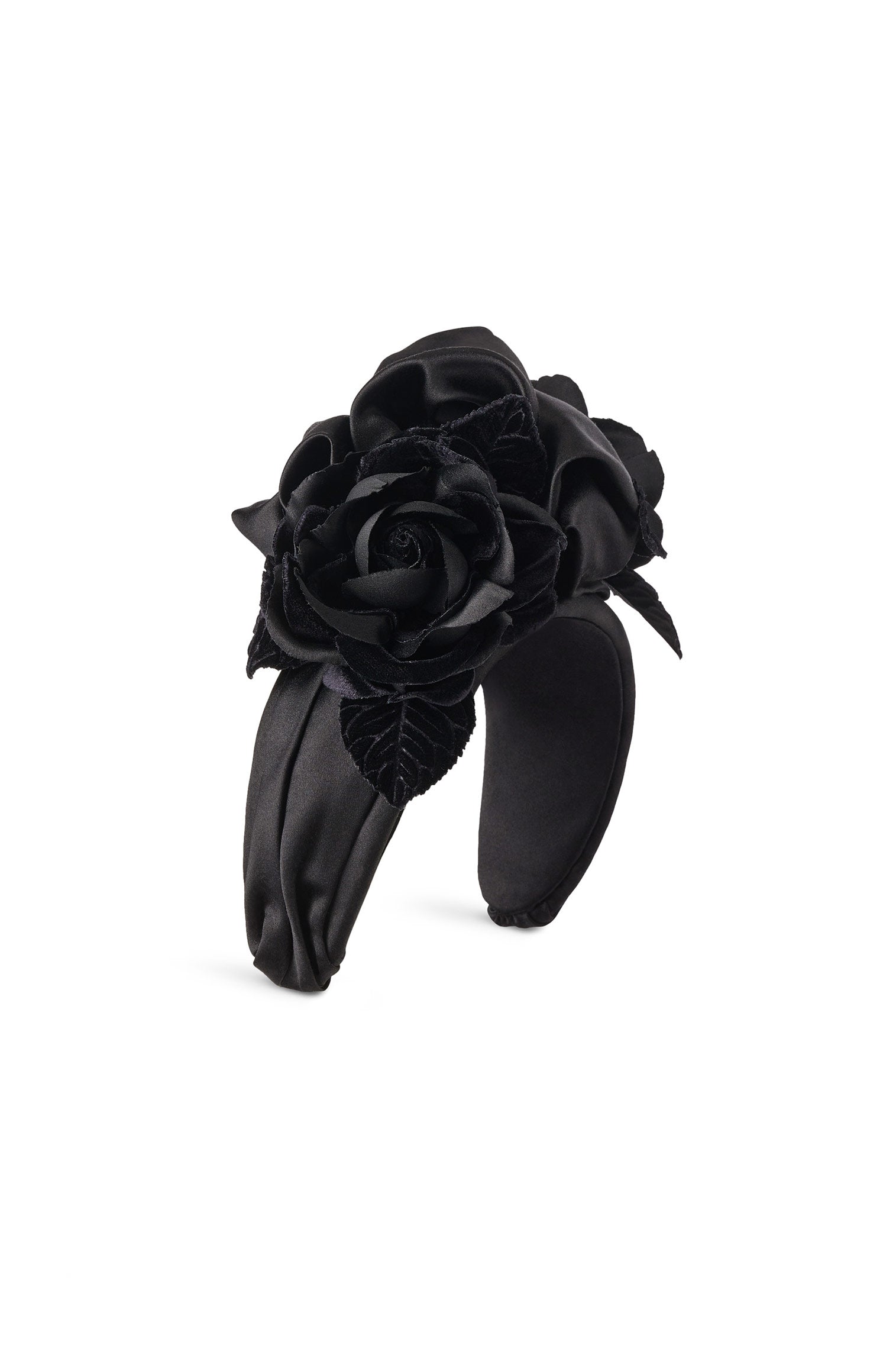 Dandridge Black Turban Headband - Lock Couture by Awon Golding - Lock & Co. Hatters London UK