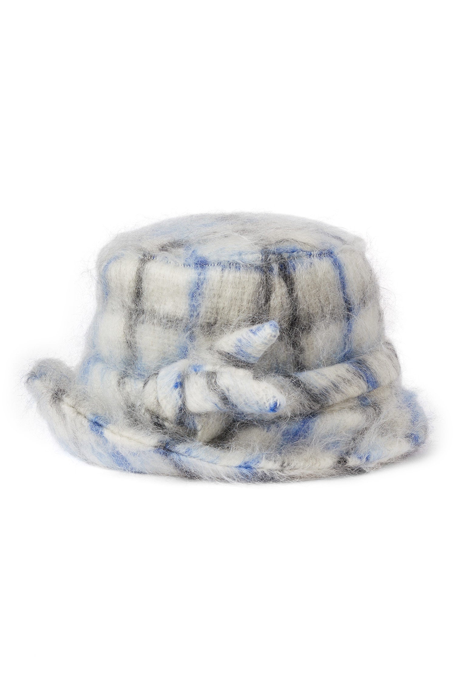Dolores White Check Cloche - Lock Couture by Awon Golding - Lock & Co. Hatters London UK