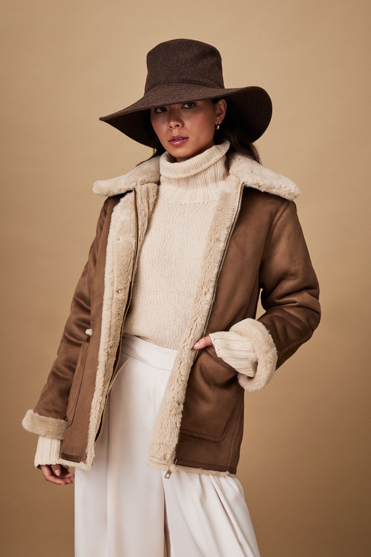 Evelyn Brown Rain Hat - Lock & Co. Hatters London UK