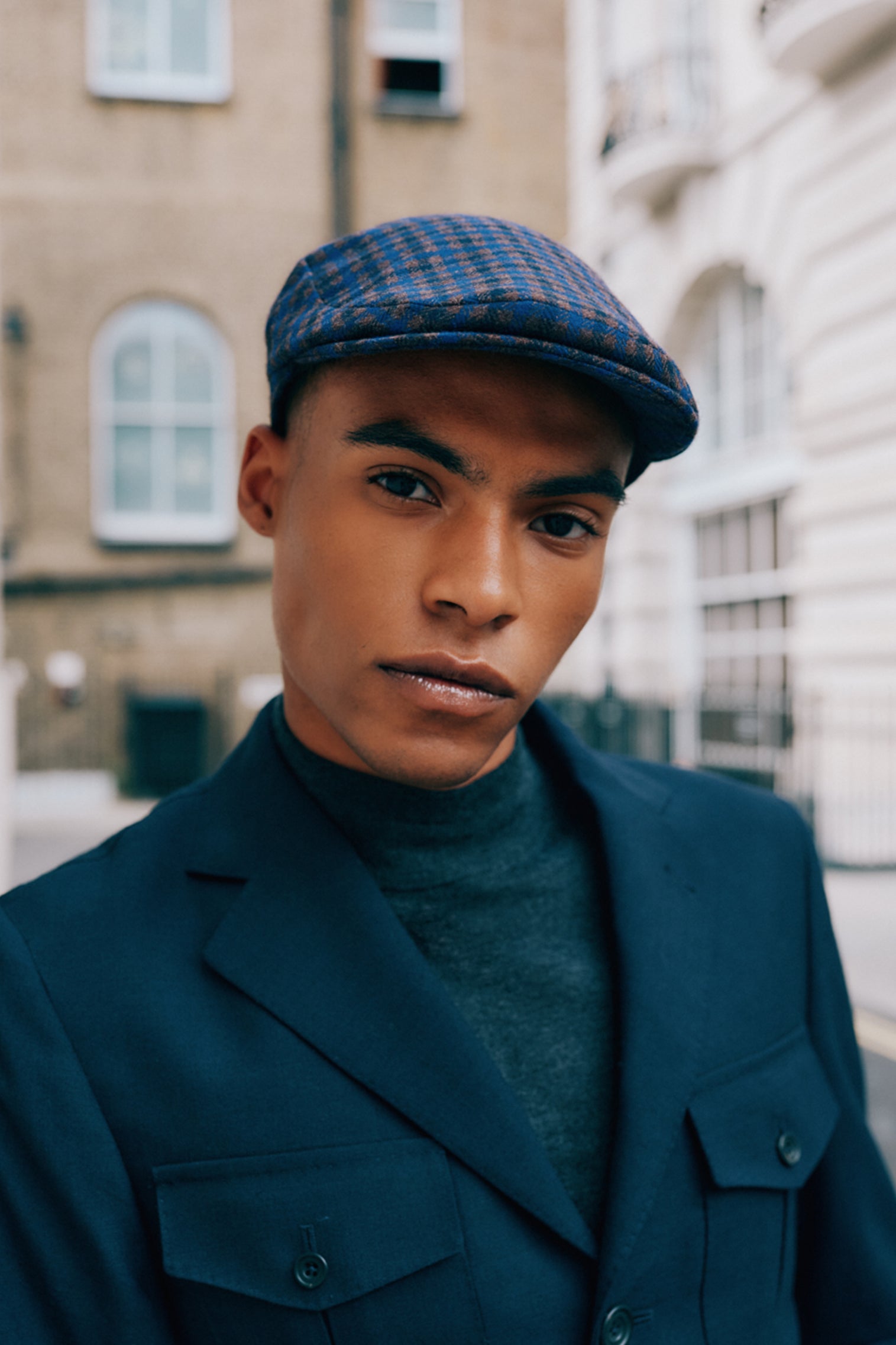 Grosvenor Check Flat Cap - Products - Lock & Co. Hatters London UK