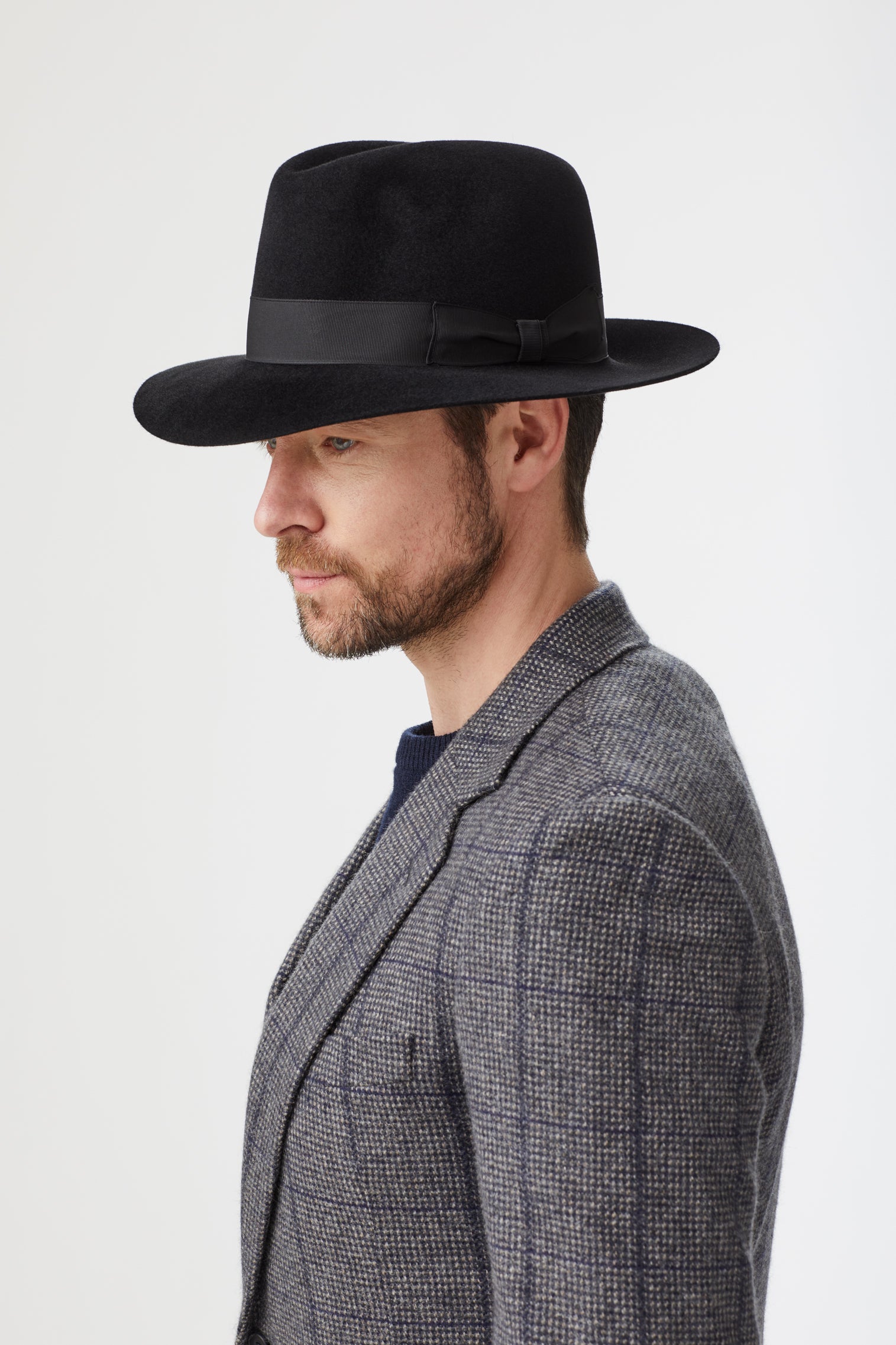 Haydock Black Fedora - Best Selling Hats - Lock & Co. Hatters London UK