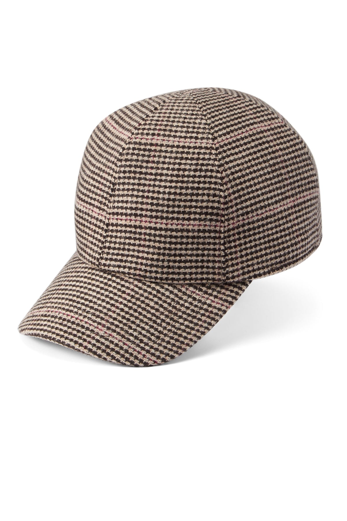Highgrove X Lock & Co. wool beige check Baseball Cap