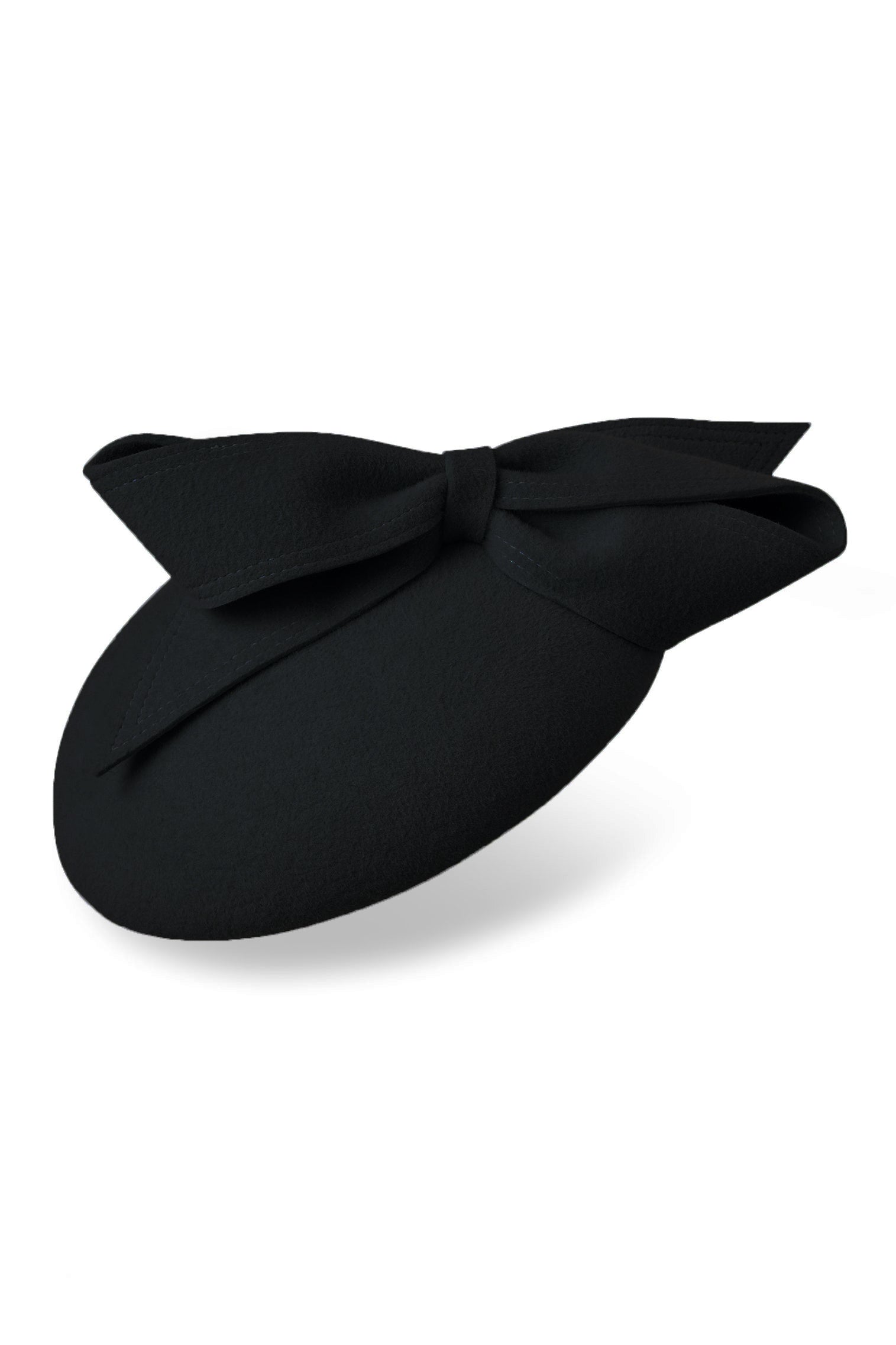 Lana Black Button Hat - Royal Ascot Hats - Lock & Co. Hatters London UK