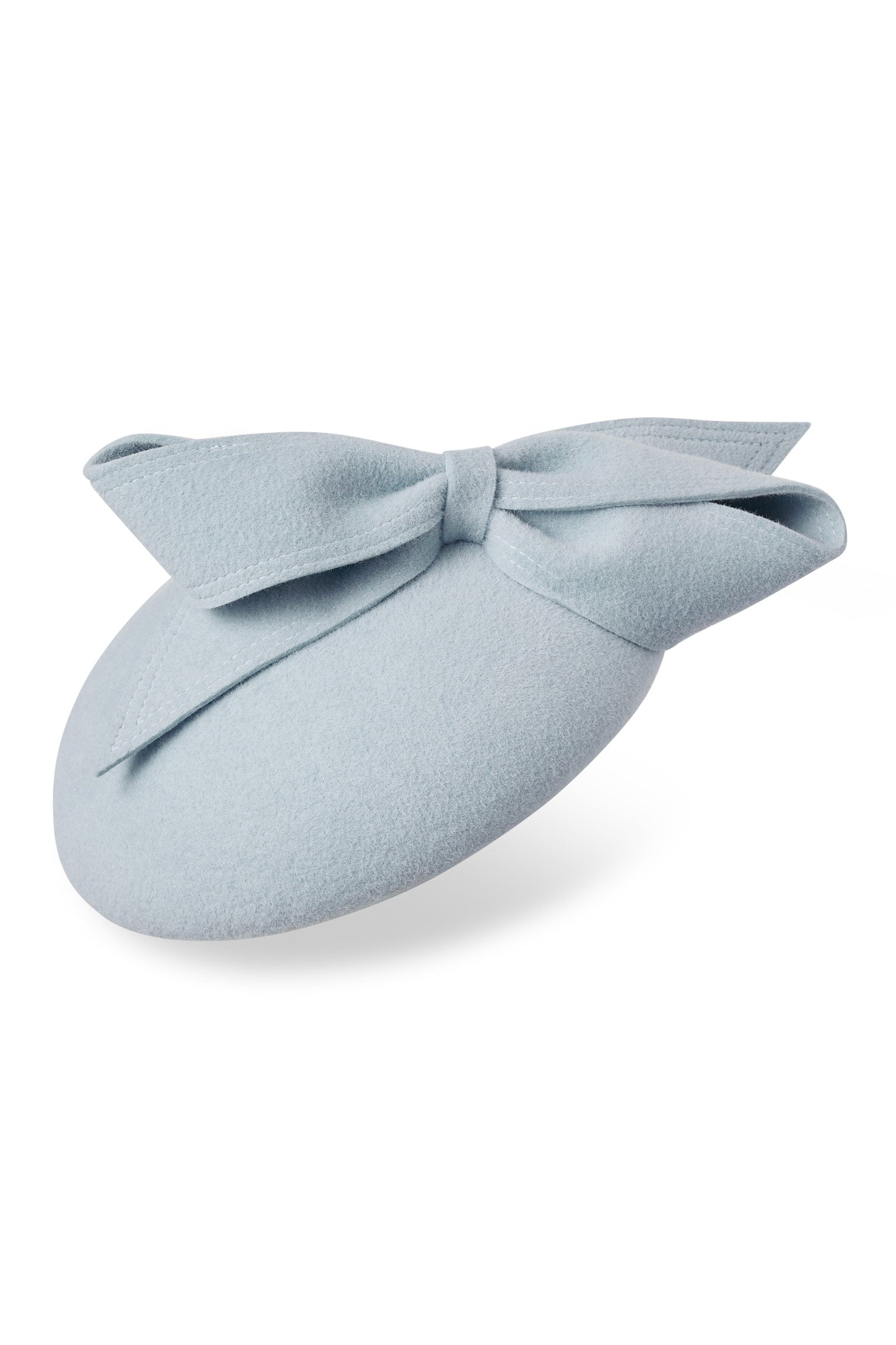 Lana Light Blue Button Hat - Royal Ascot Hats - Lock & Co. Hatters London UK