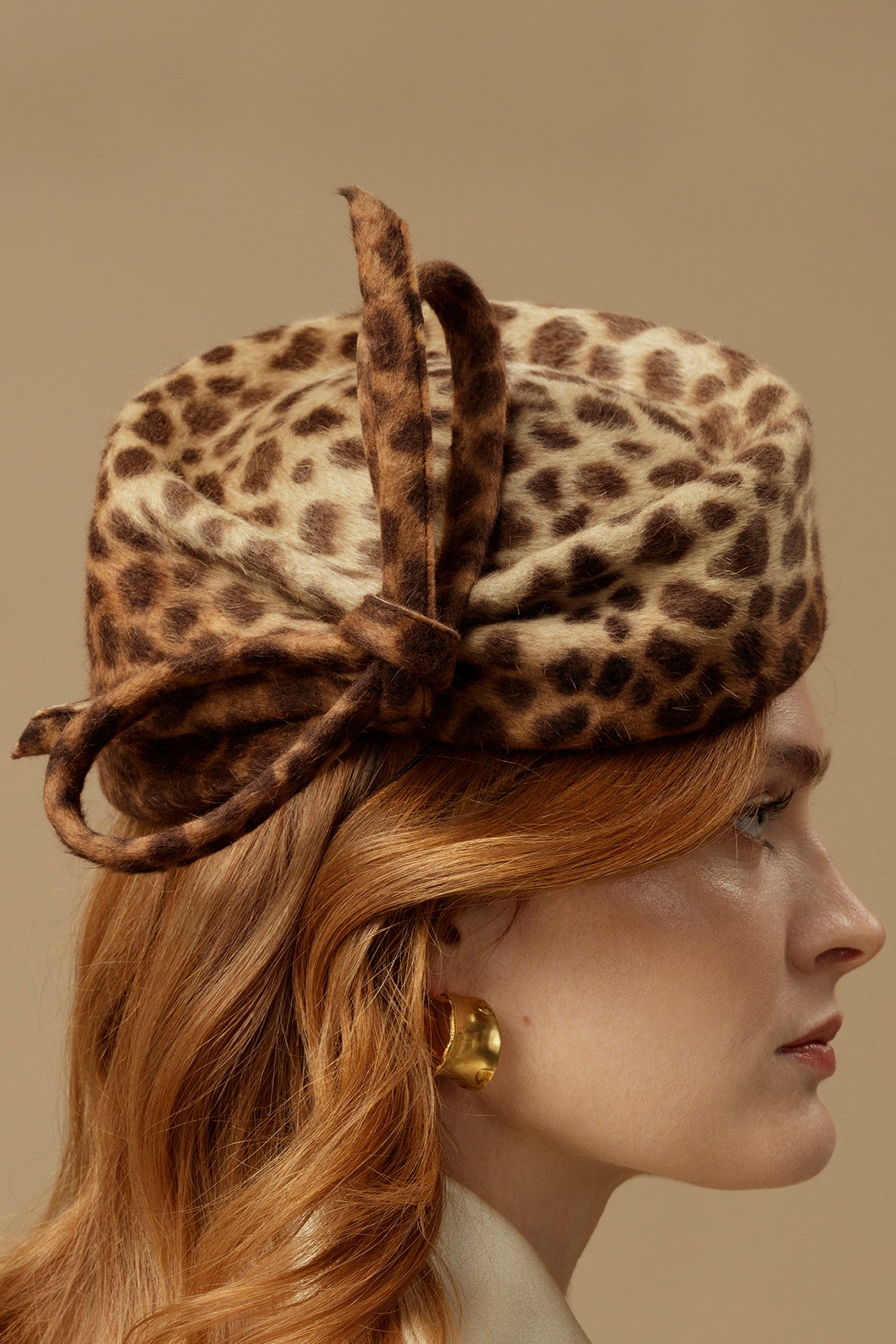 Leopard Mayfair Pillbox Hat - Royal Ascot Hats - Lock & Co. Hatters London UK