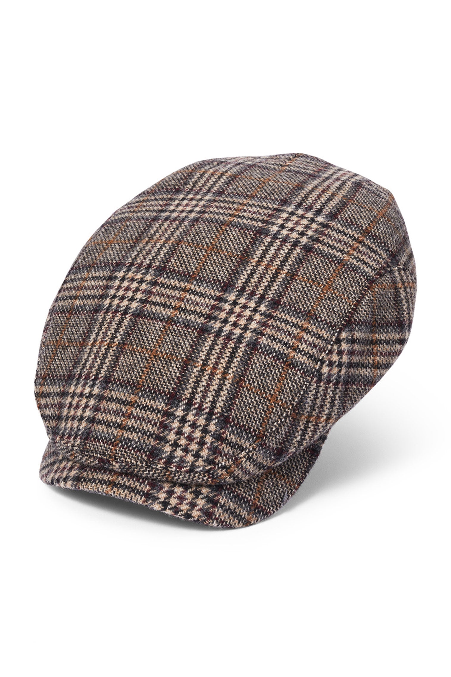 Lynton Grey Flat Cap - Men's Hats - Lock & Co. Hatters London UK