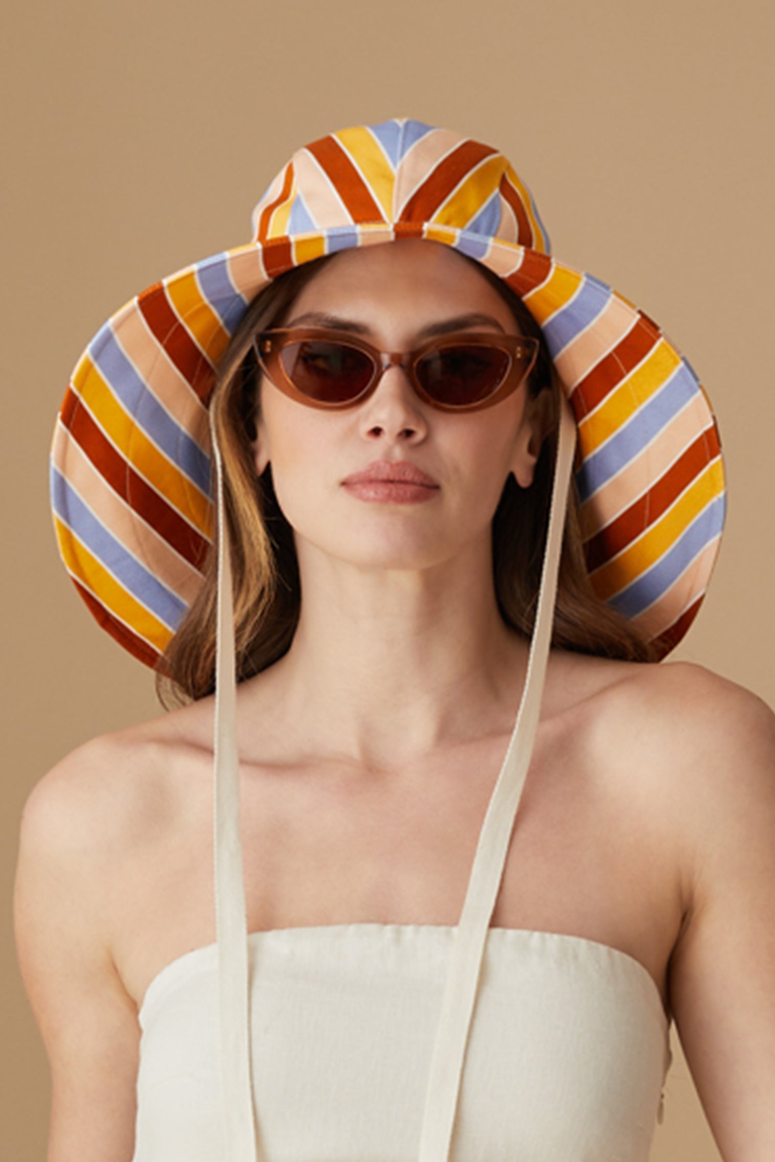 Marlowe Sou'Wester Sun Hat - Panamas, Straw and Sun Hats for Women - Lock & Co. Hatters London UK