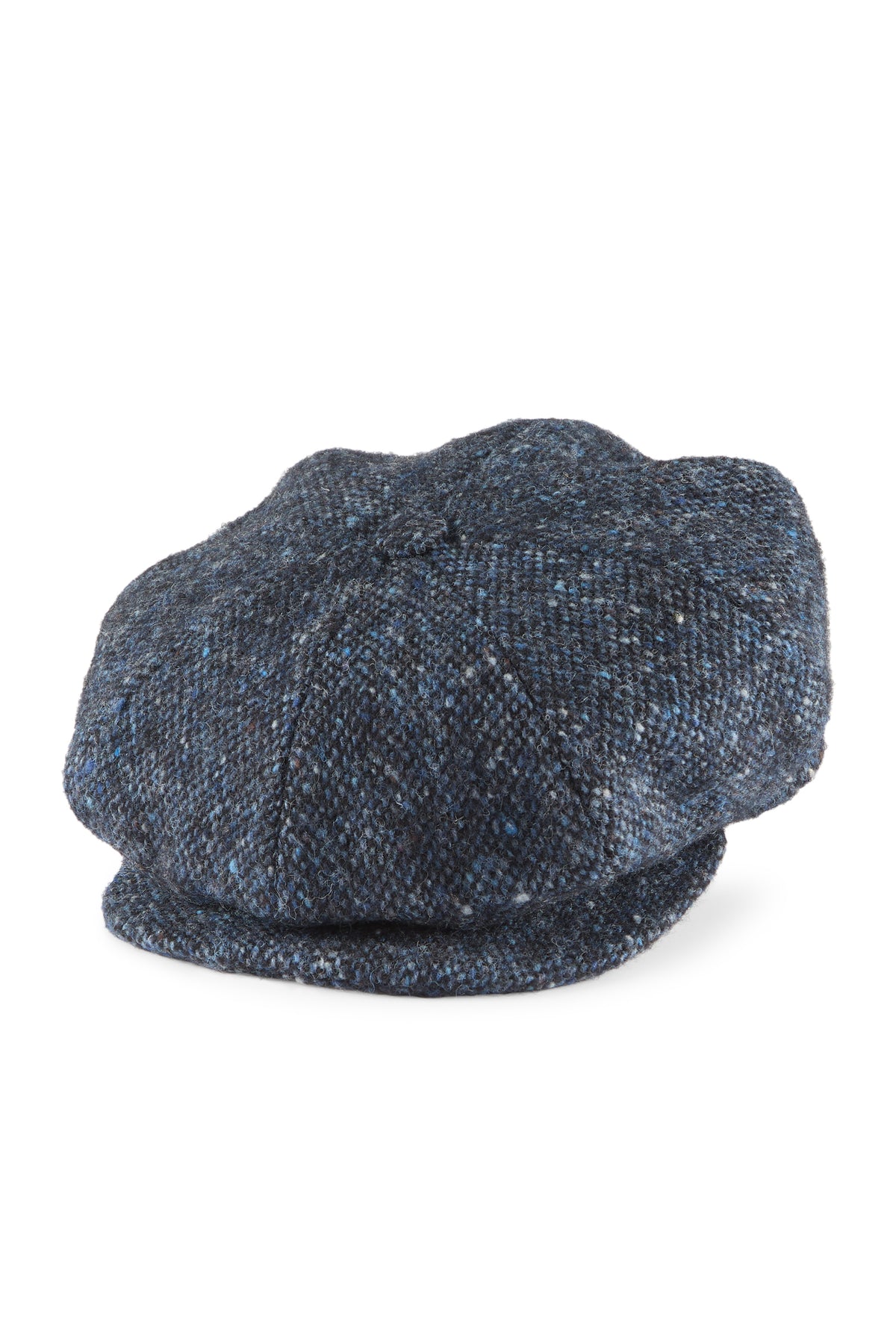 Muirfield Navy Tweed Bakerboy Cap