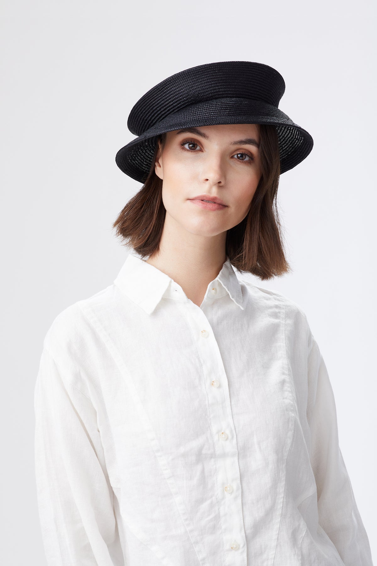 BLACK COLLAPSIBLE STRAW SUN HAT - Lock & Co. Hatters London UK