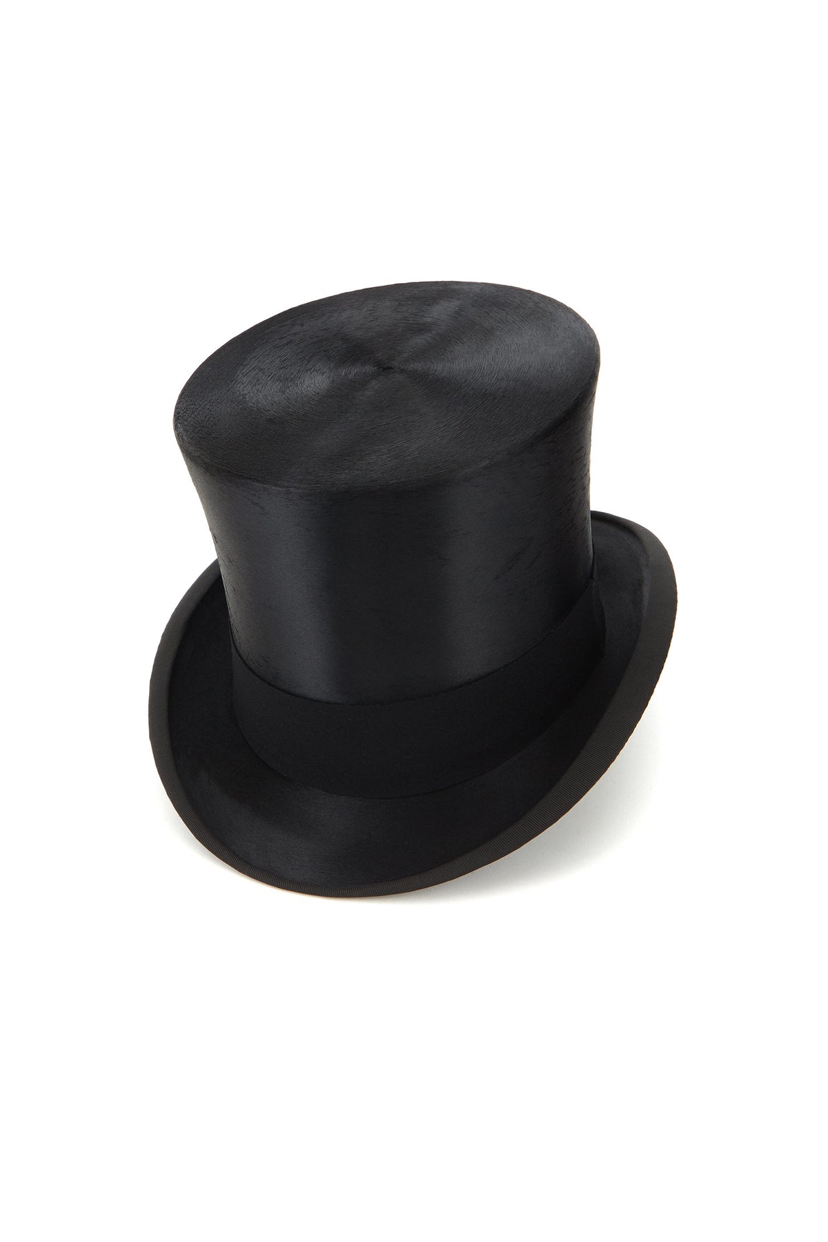 BLACK SILK TOP HAT