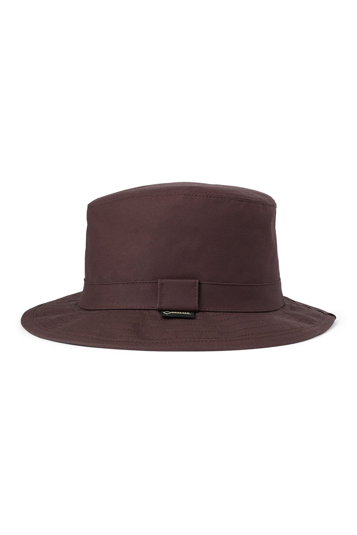 BROWN DRY WAX GORE-TEX RAIN BUCKET HAT