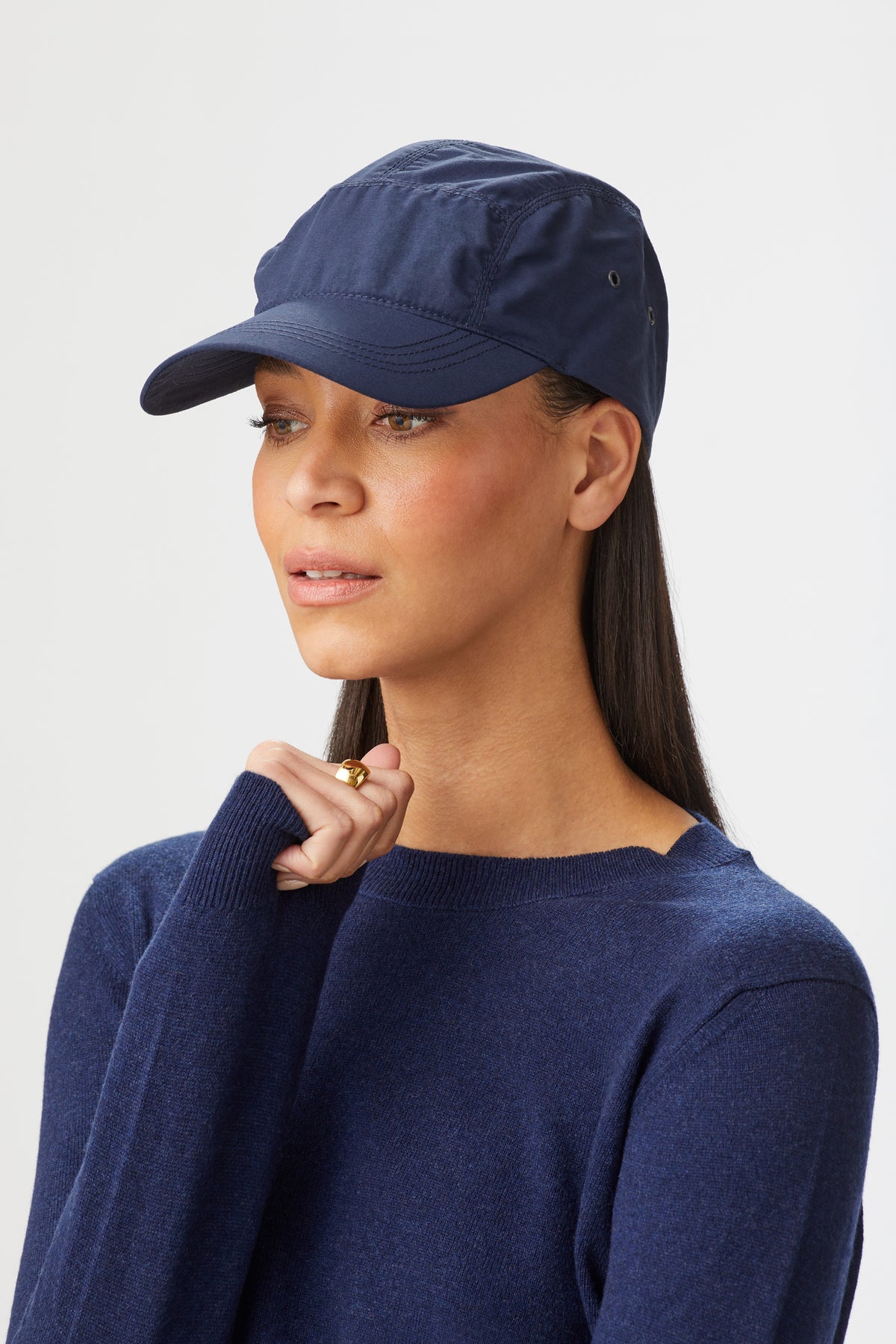 UNISEX NAVY UPF40 BASEBALL CAP - Lock & Co. Hatters London UK