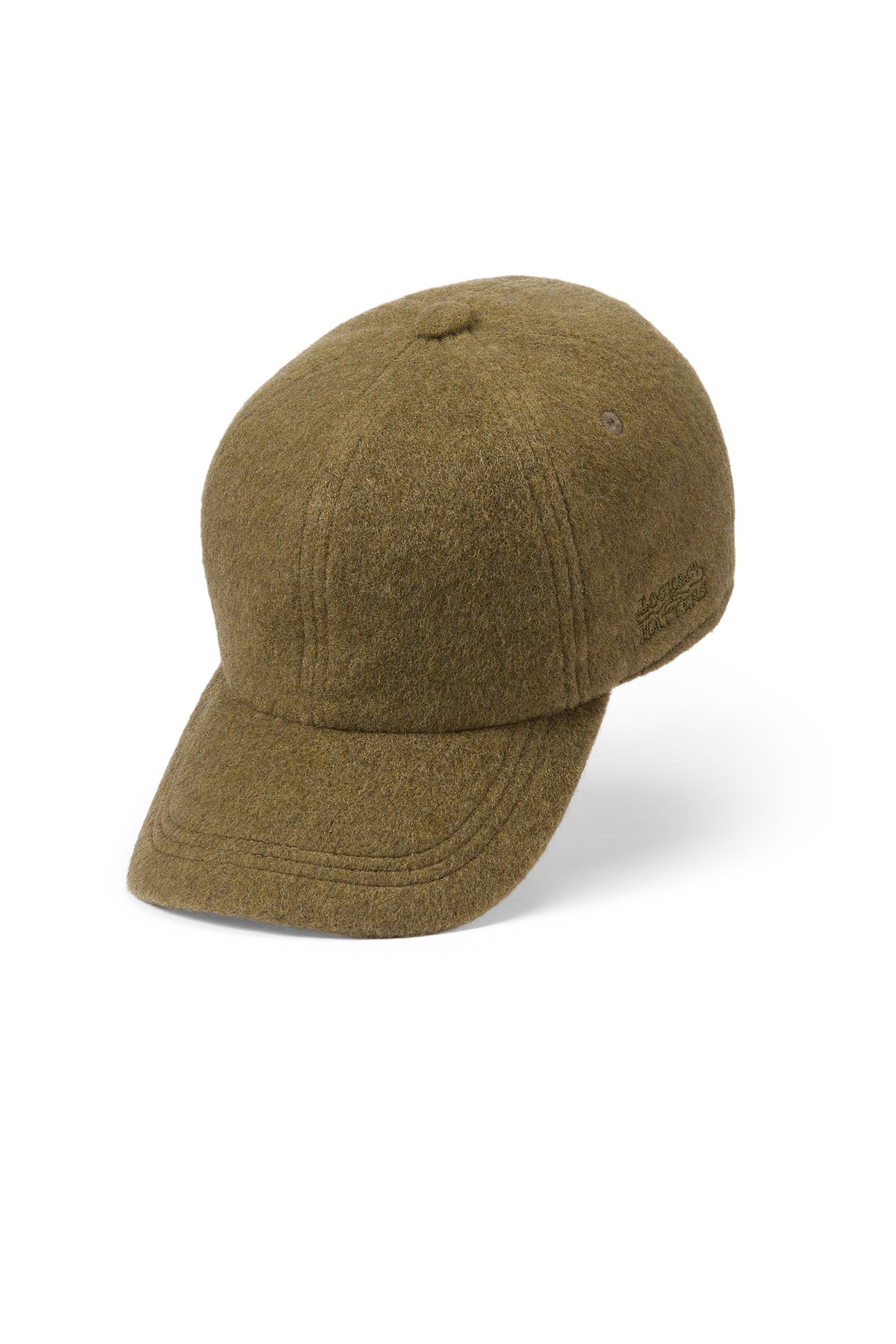 UNISEX ADJUSTABLE GREEN CASHMERE BASEBALL CAP