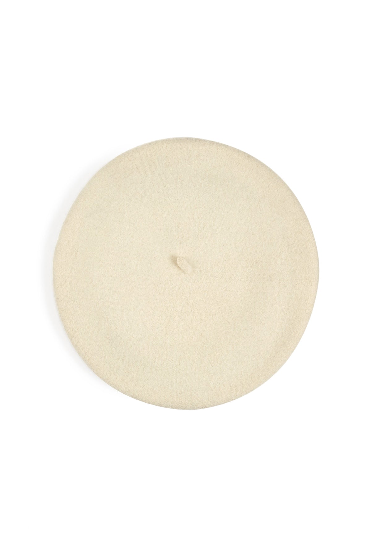 FRENCH STYLE WHITE WOOL FELT BERET - Lock & Co. Hatters London UK