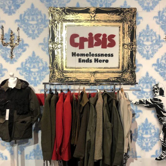 Tom Stubbs x Crisis UK: ‘Pop-Up At The Cop Shop’