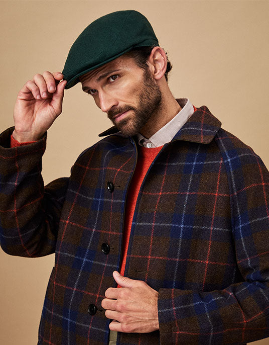 Men's Flat Caps - Wool, tweed, linen flat cap styles for men