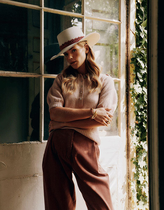 White and Ivory Hats