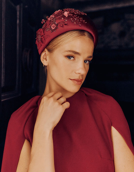 Red and Burgundy Hats