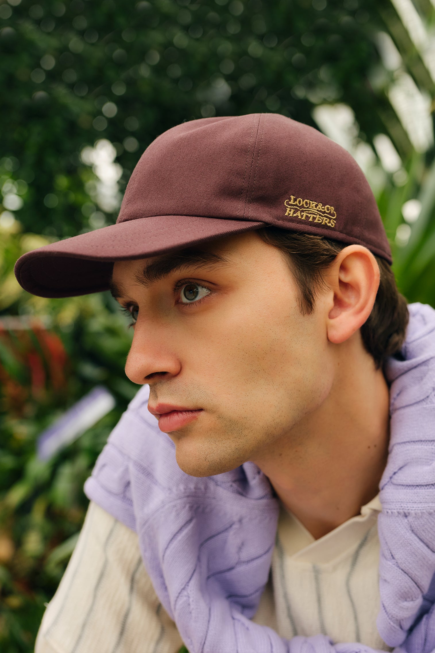 Adjustable Brown Baseball Cap - Hats for Tall People - Lock & Co. Hatters London UK