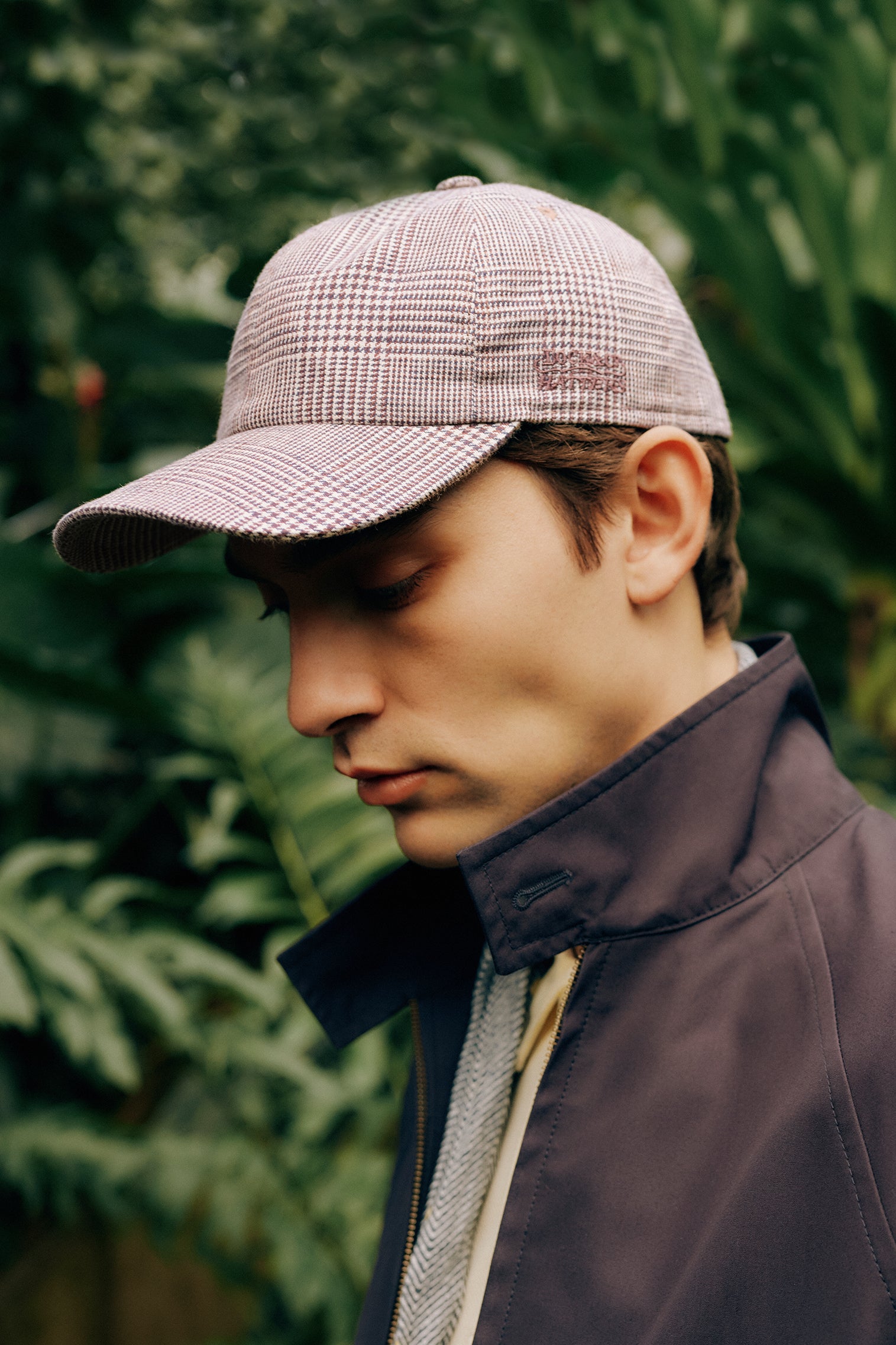 Adjustable Check Baseball Cap - Father's Day Gift Guide - Lock & Co. Hatters London UK