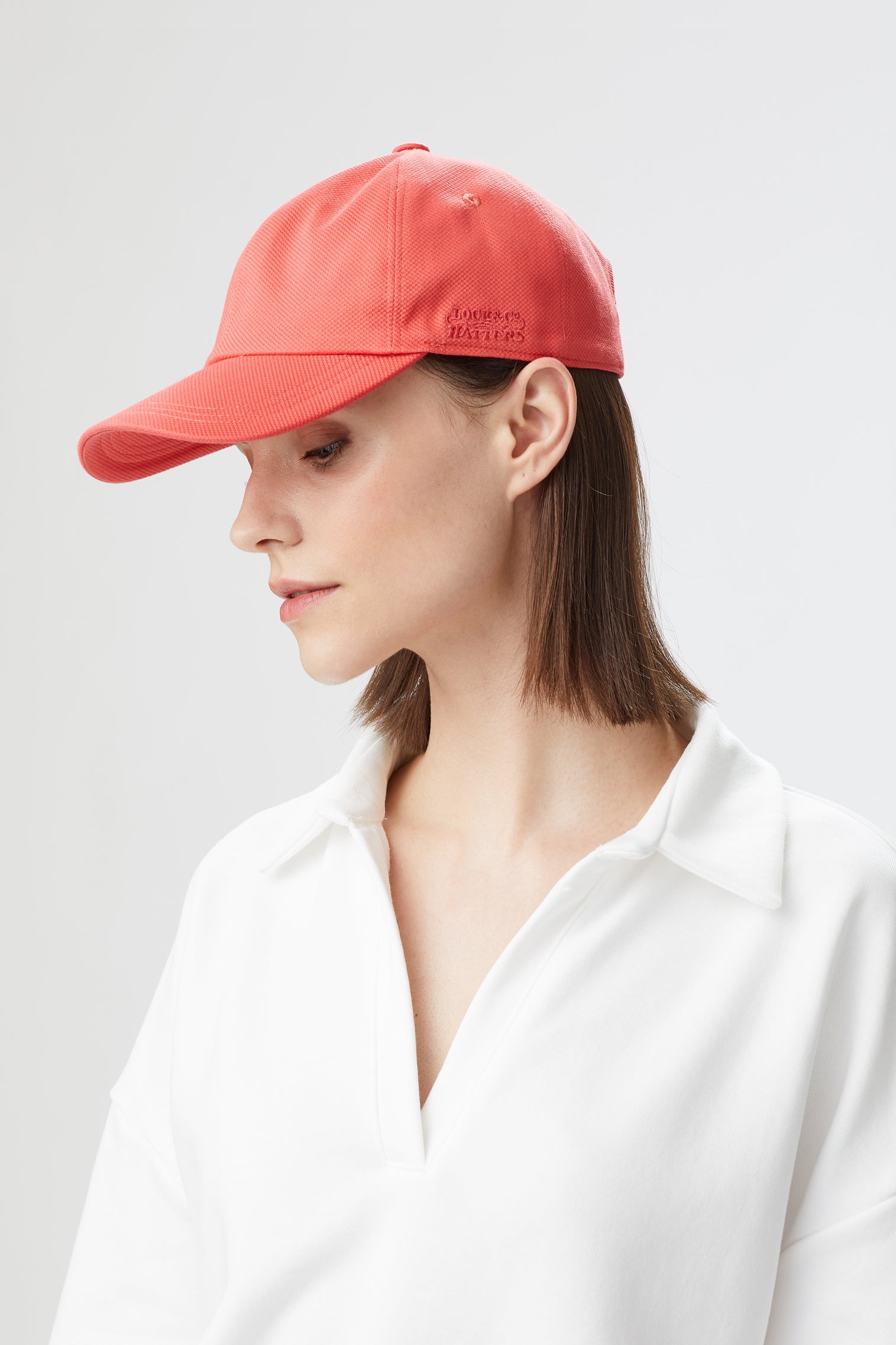 Adjustable Coral Baseball Cap - Women’s Hats - Lock & Co. Hatters London UK