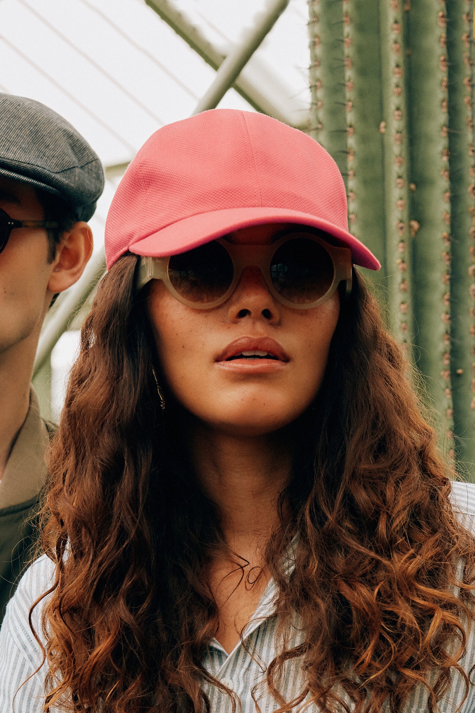 ADJUSTABLE CORAL BASEBALL CAP