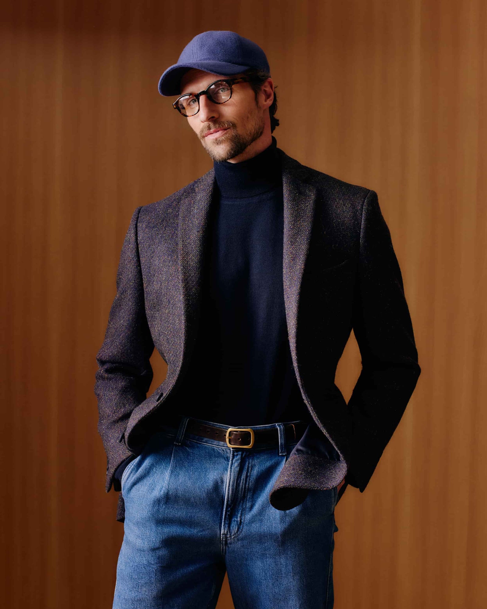 Adjustable Blue Indigo Baseball Cap - Products - Lock & Co. Hatters London UK