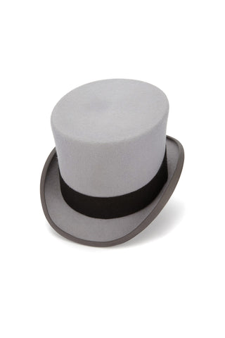 Ascot Top Hat - 55 cm / Grey