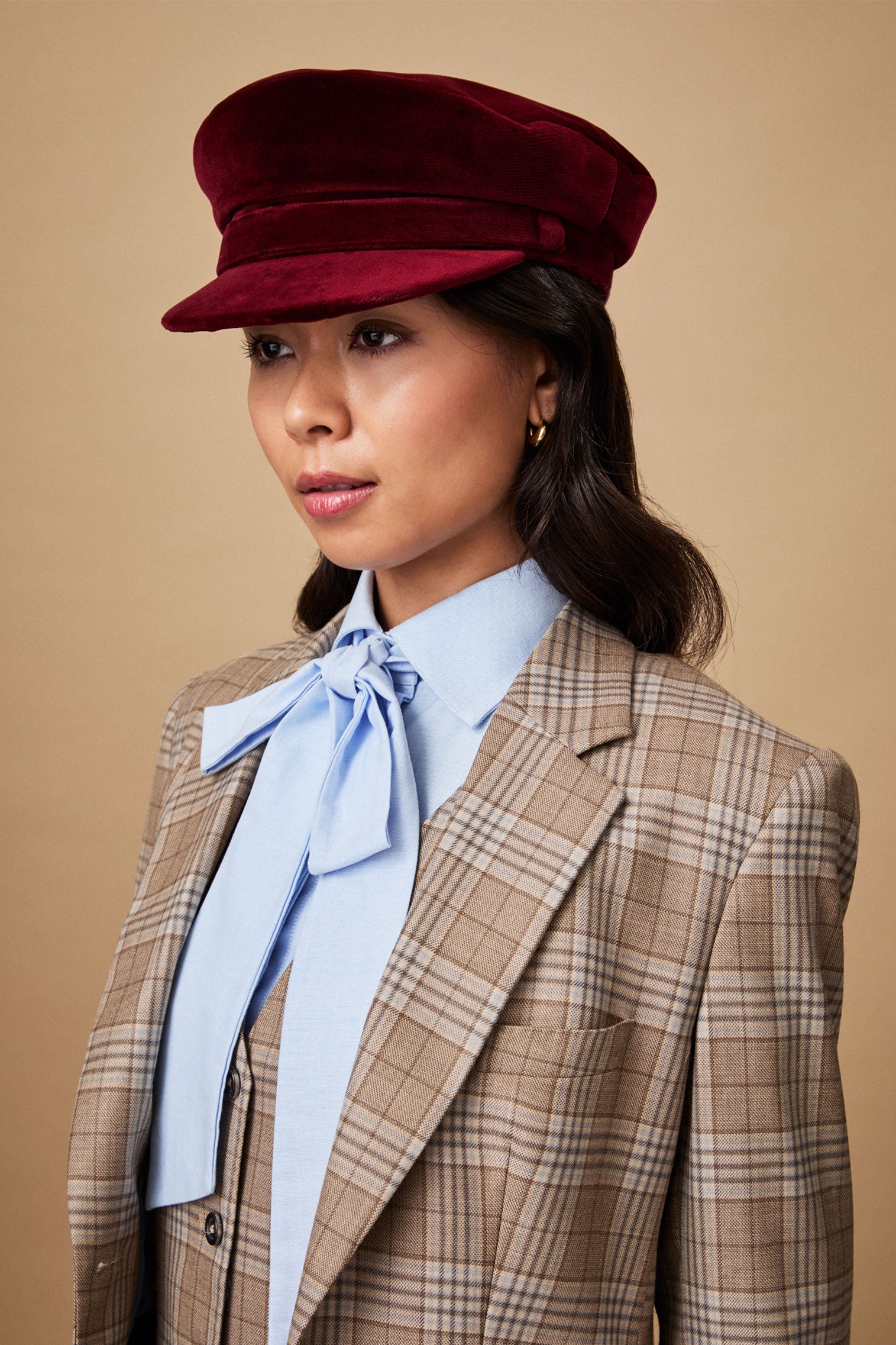 Ahoy Burgundy Cap -  - Lock & Co. Hatters London UK