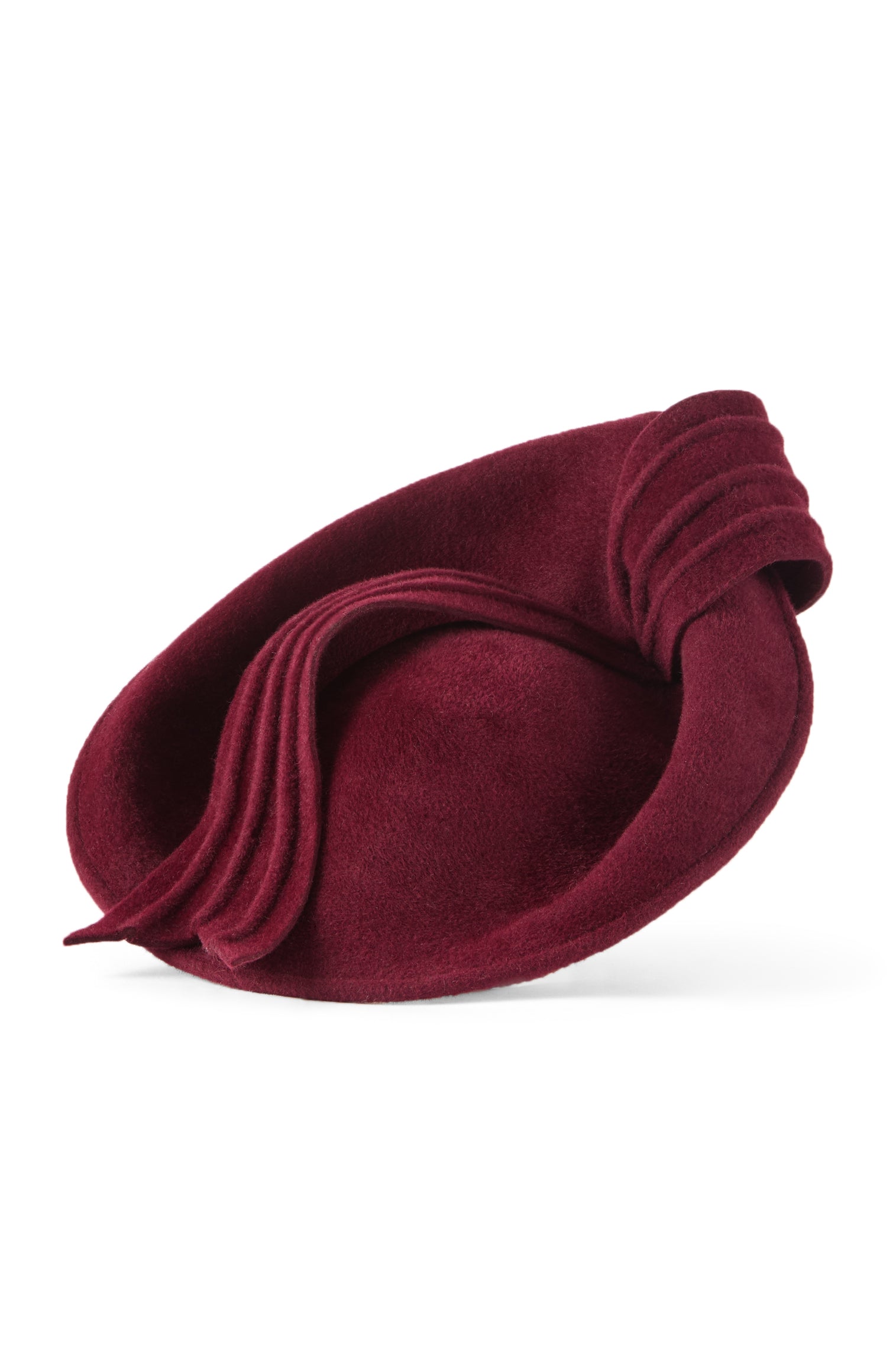 Belvedere Percher – Burgundy Velour Felt | Lock & Co.. Hats 