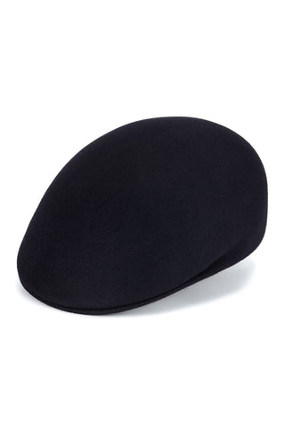 Blocked Felt Cap - Navy / 57 cm