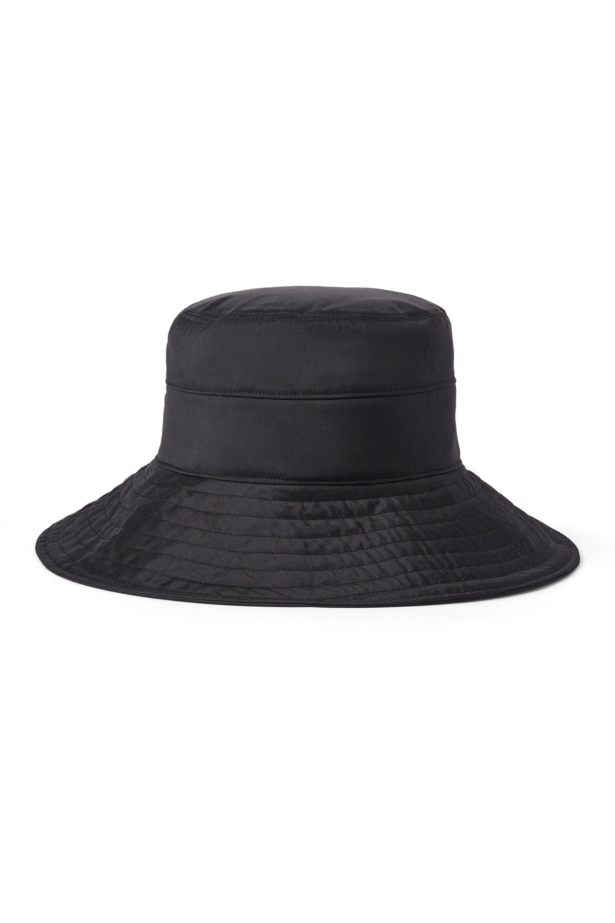 BLACK SILK SUN HAT WITH BACK TIES - Lock & Co. Hatters London UK
            