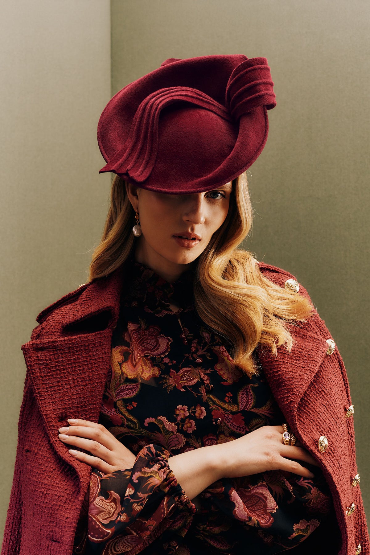 Belvedere Burgundy Percher - Lock & Co. Hatters London UK
            