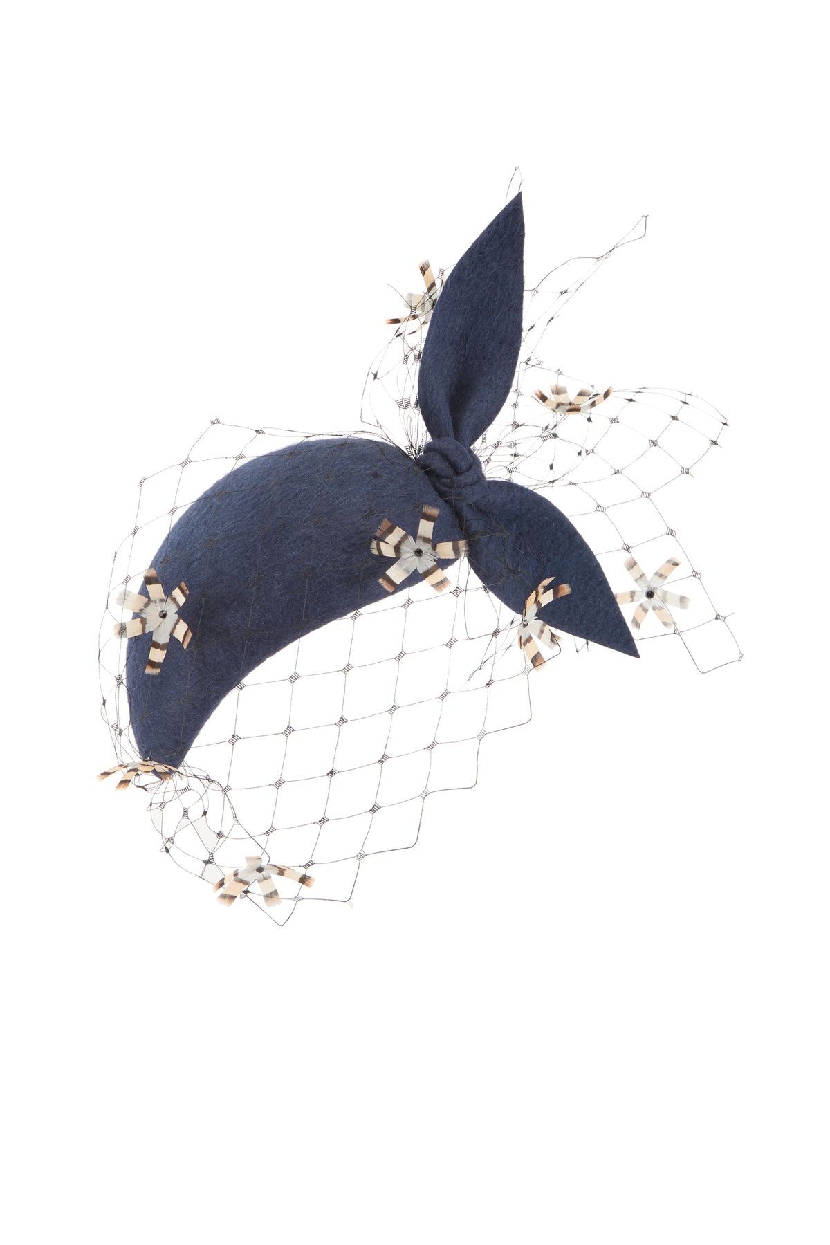 Café Central Navy Teardrop Percher - Lock & Co. Hatters London UK
            