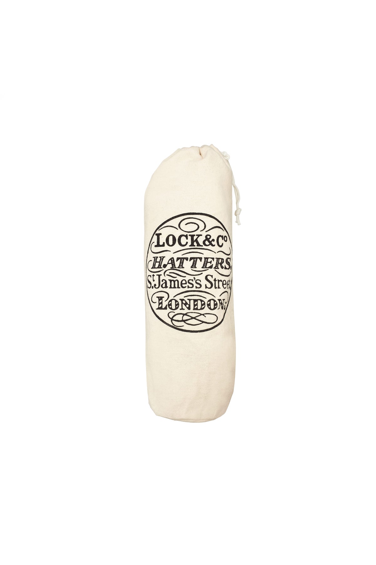 LOCK &amp; CO. HATTERS CANVAS TUBE WITH DRAW STRINGS - Lock & Co. Hatters London UK
            