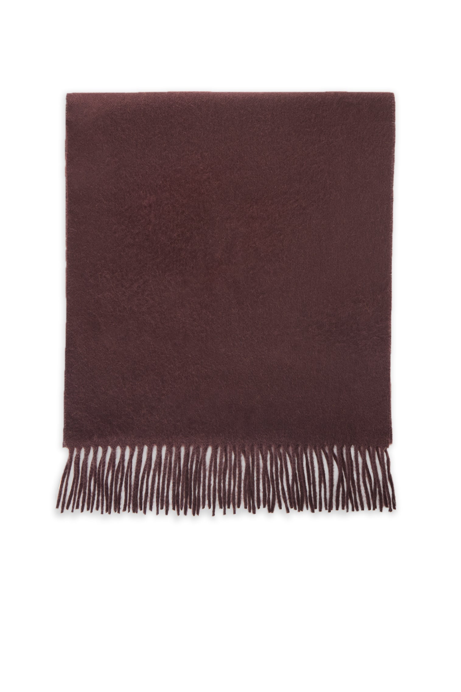 Cashmere Burgundy Wide Scarf - Men's Hats - Lock & Co. Hatters London UK