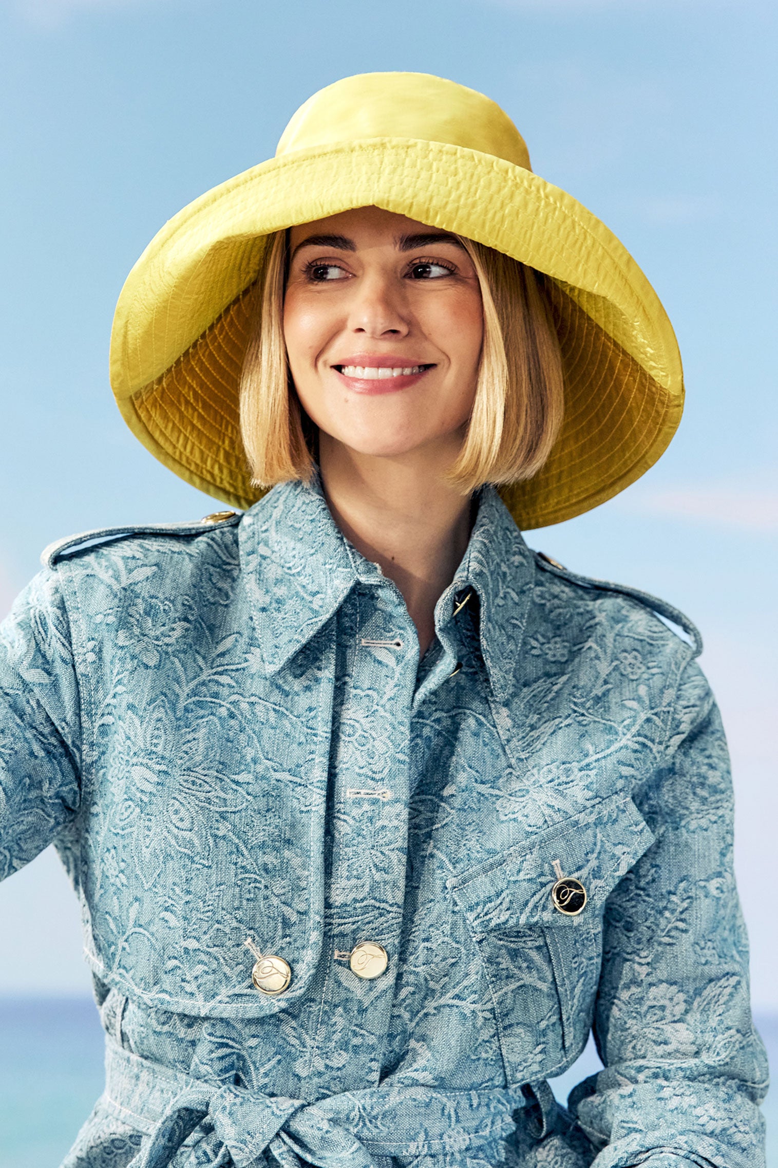 Cecilia Yellow Silk Sun Hat -  - Lock & Co. Hatters London UK
