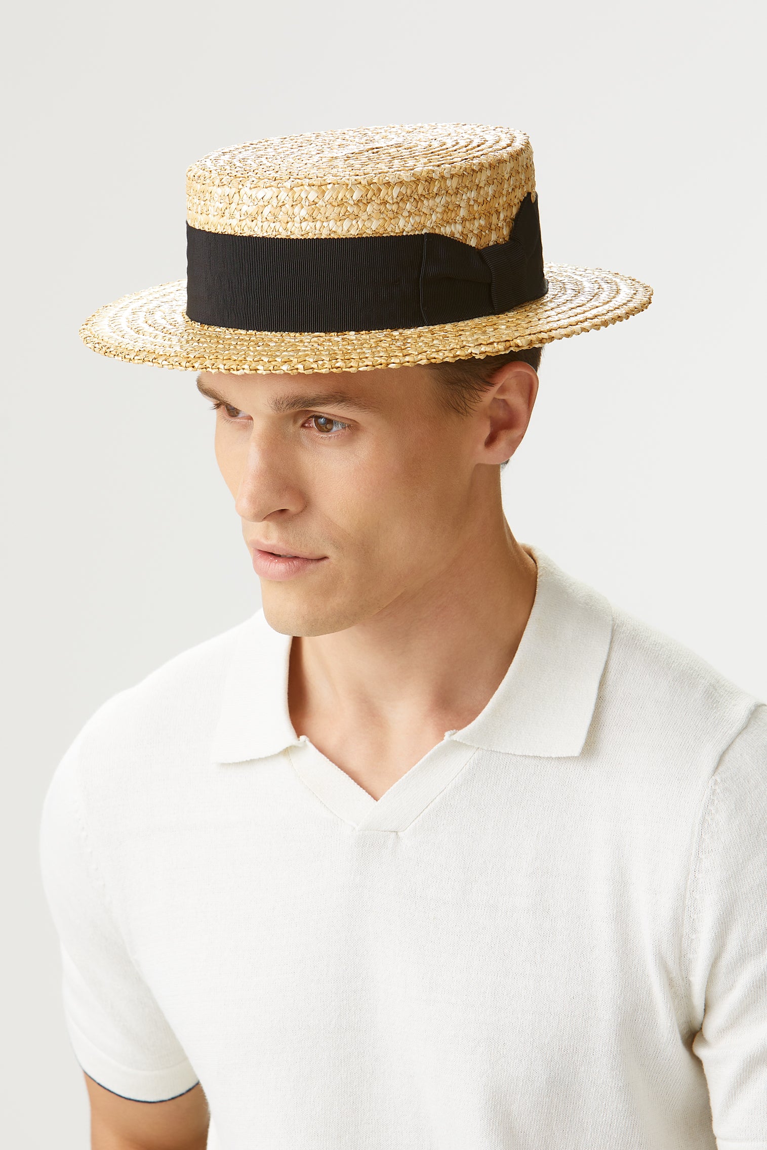 Classic Boater - Hats for Oval Face Shapes - Lock & Co. Hatters London UK