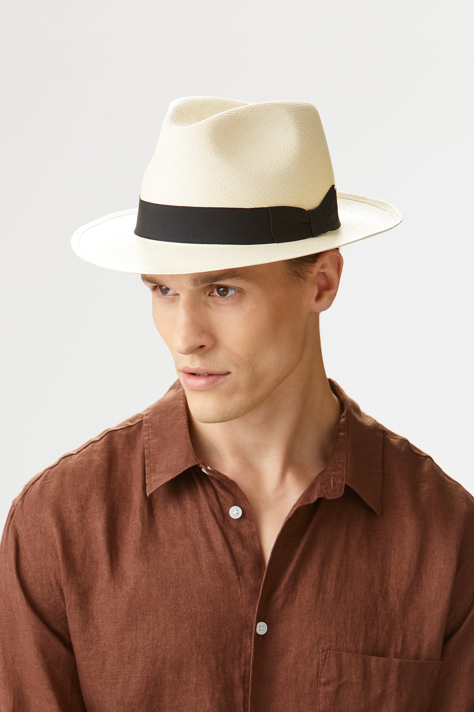 Mens dress straw hats for sale discount