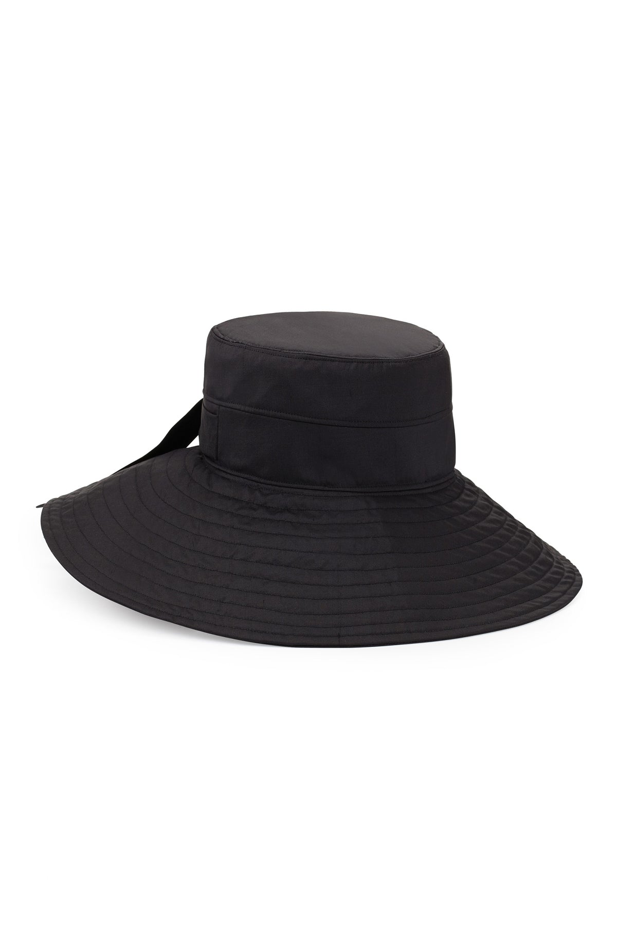 BLACK SILK BUCKET SUN HAT - Lock & Co. Hatters London UK
            
