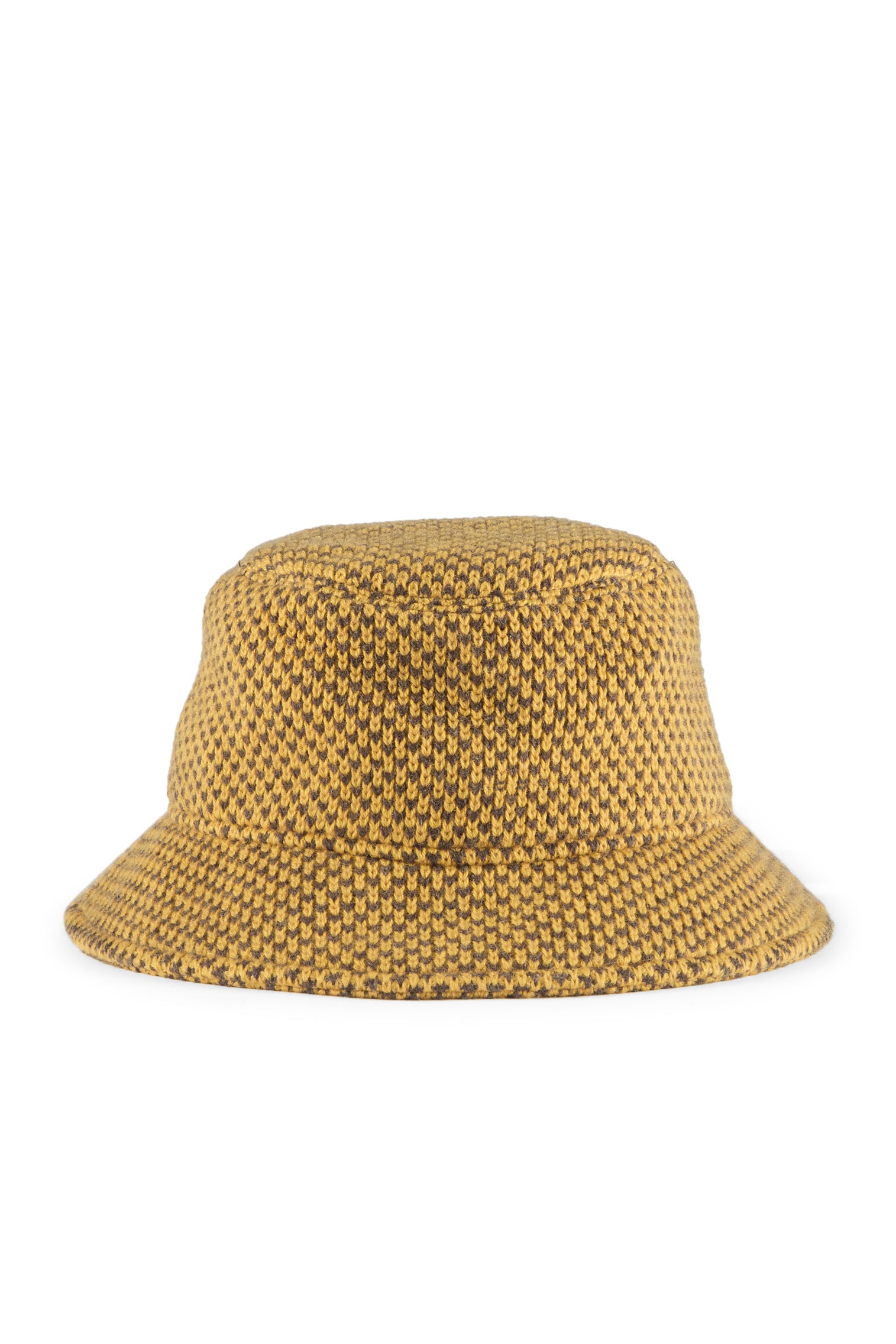 Cleo Yellow Cashmere Bucket Hat - Best hats for round face shapes - Lock & Co. Hatters London UK