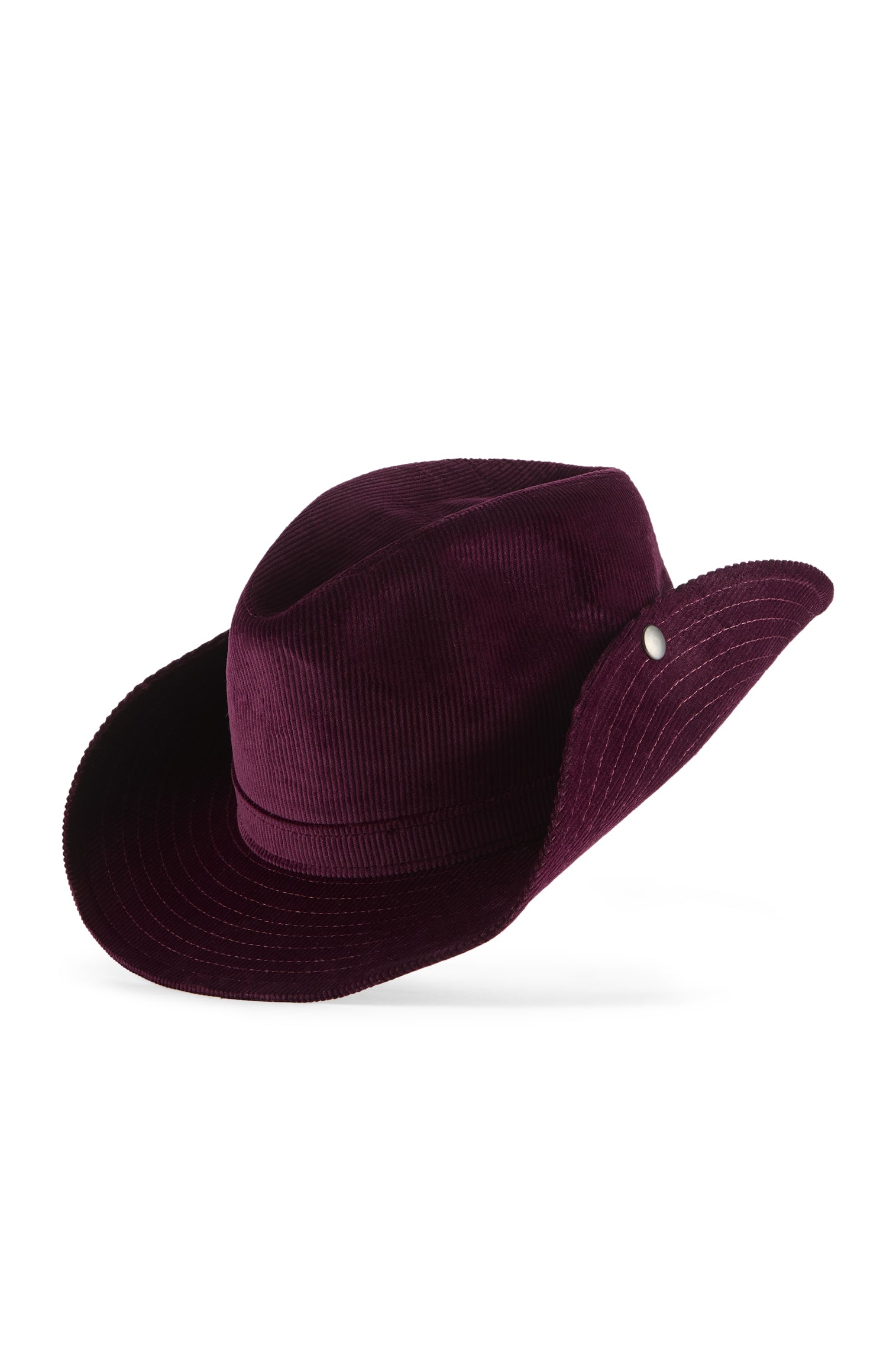 Dakota Burgundy Corduroy Hat – Cowboy Style | Lock & Co.. Hats for