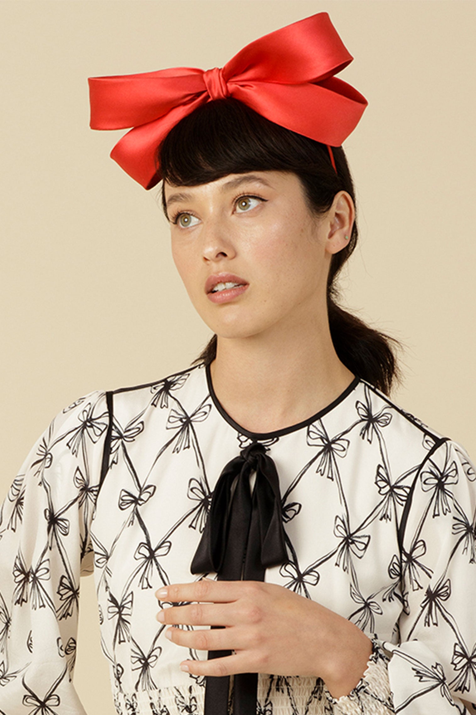 De Saint Phalle Red Headband