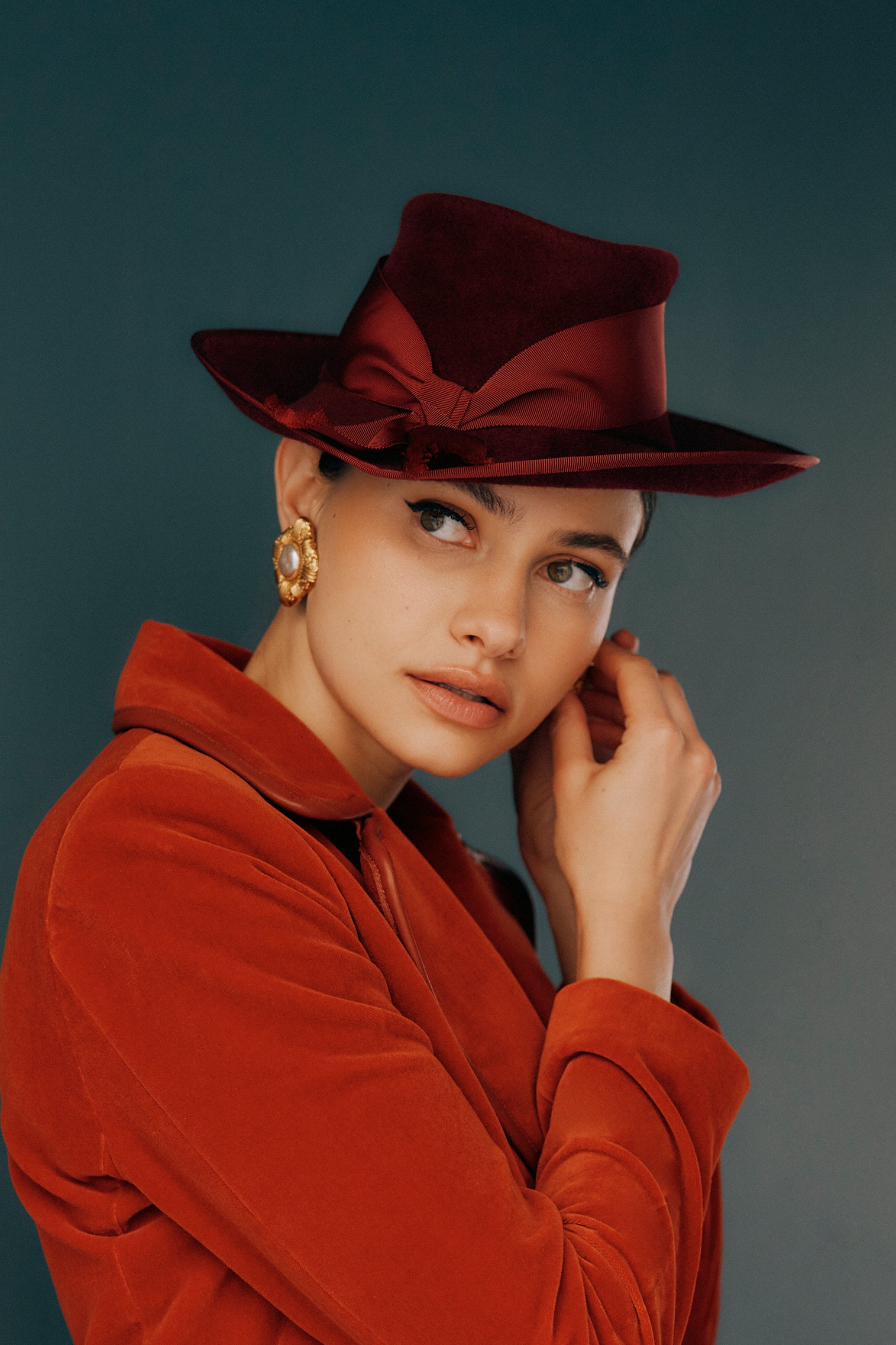 Eaton Trilby - Black Hats & Headpieces for Women - Lock & Co. Hatters London UK