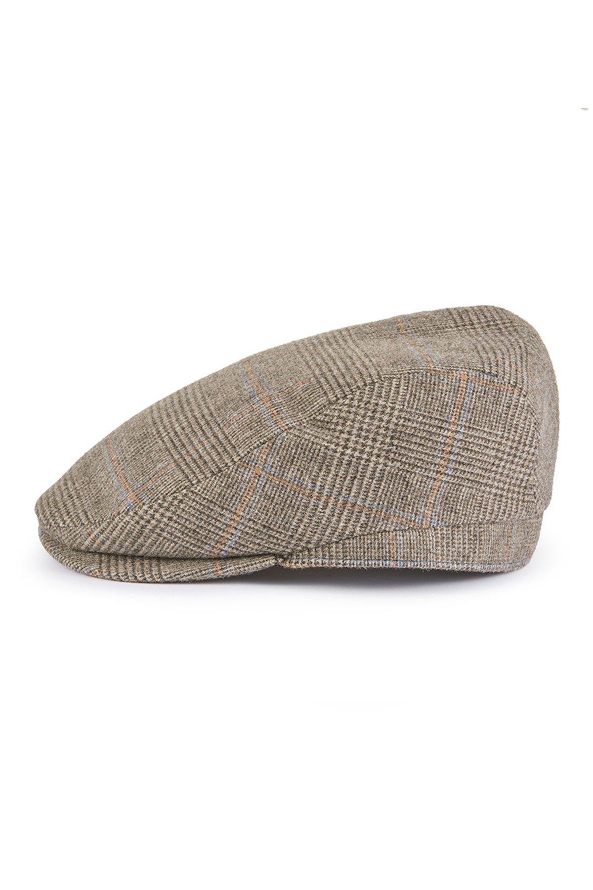 BROWN GLEN CHECK ESCORIAL WOOL FLAT CAP - Lock & Co. Hatters London UK
            