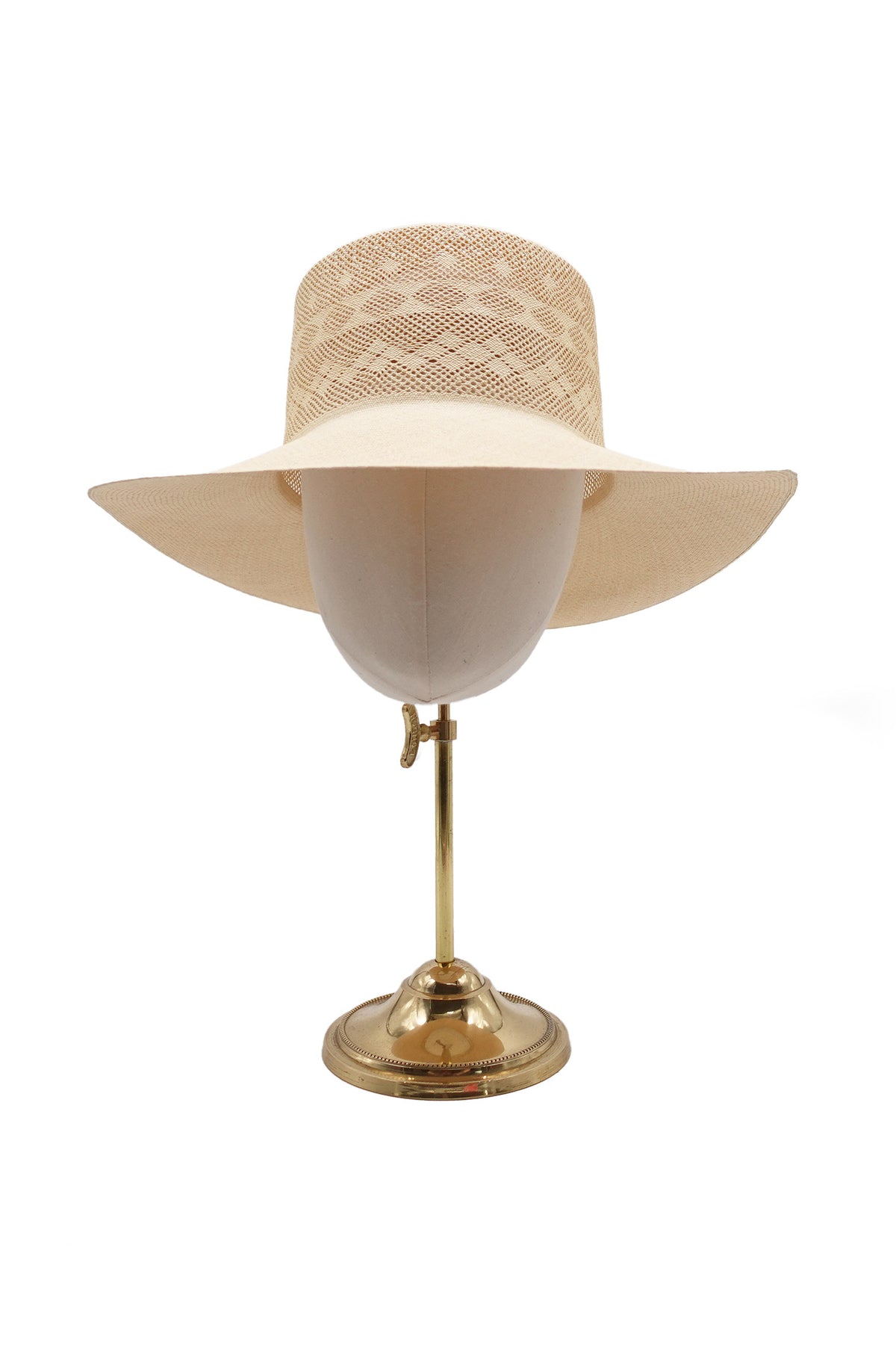 Women&#39;s Eve Handwoven Straw Panama Hat with a diamond pattern - Lock & Co. Hatters London UK
            
